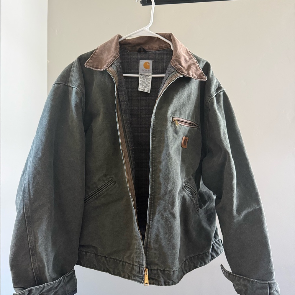 Carhartt Gray Plaid Shirt